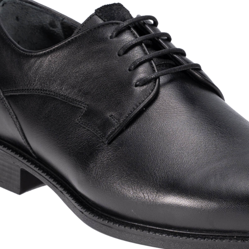 10947-H Erkek Deri Ayakkabı Siyah - 5