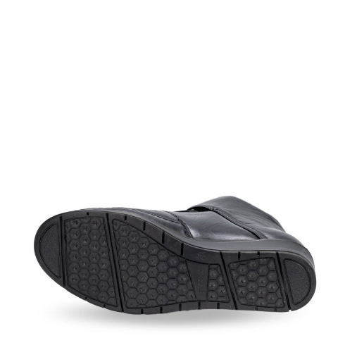 25151-H Kadın Deri Hallux Bot Siyah - 4