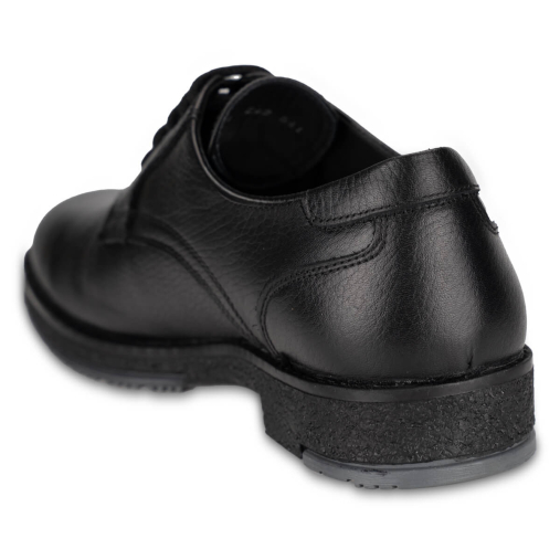 34601-G Erkek Deri Ayakkabı Siyah - 4