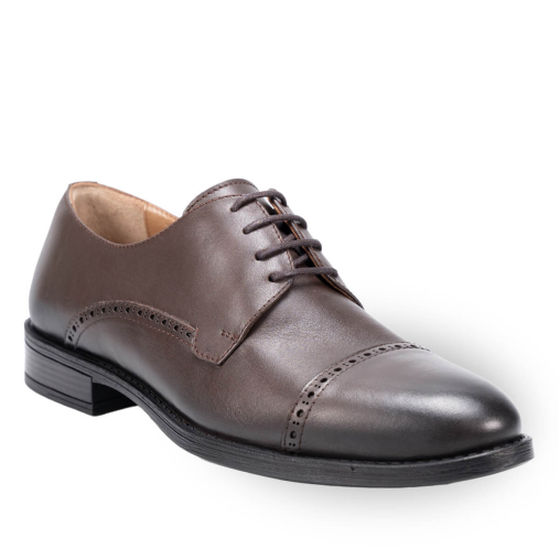 40641-G Erkek Deri Ayakkabı Kahve - 2