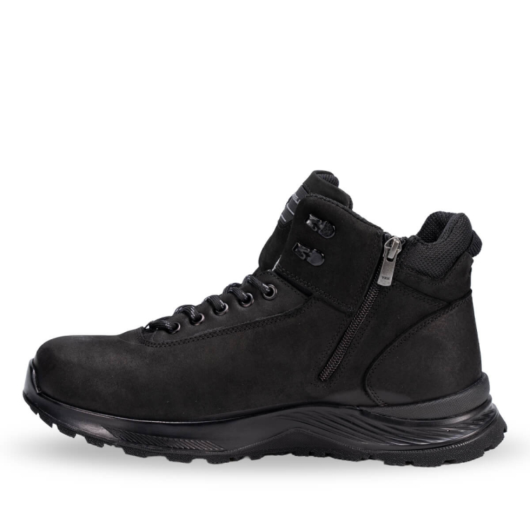 47552-G Erkek Bot Siyah - Forelli (1)