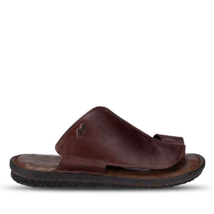 49211-G Erkek Terlik Kahve - Forelli