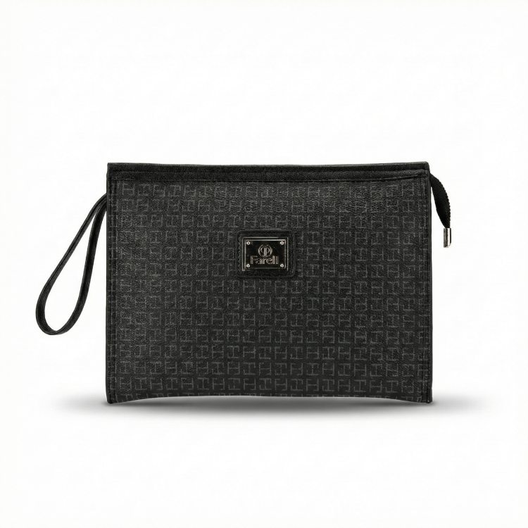 4B78 FORELLİ CLUTCH ÇANTA SIYAH - Forelli