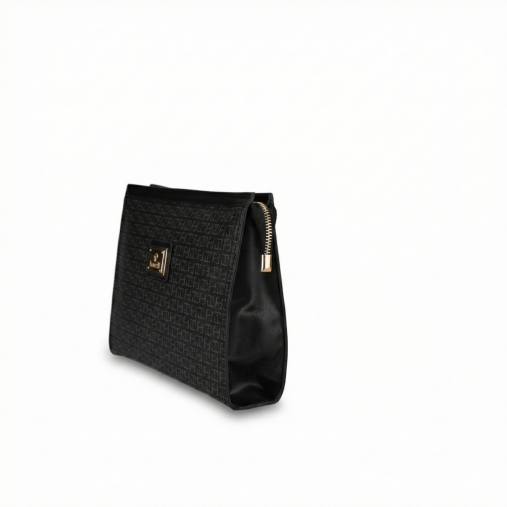 4B78 Kadın Clutch Çanta Siyah - 3