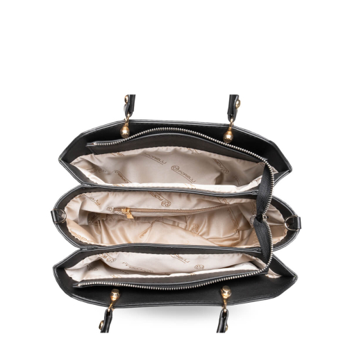 4F06 Kadın El Çantası Siyah - 3