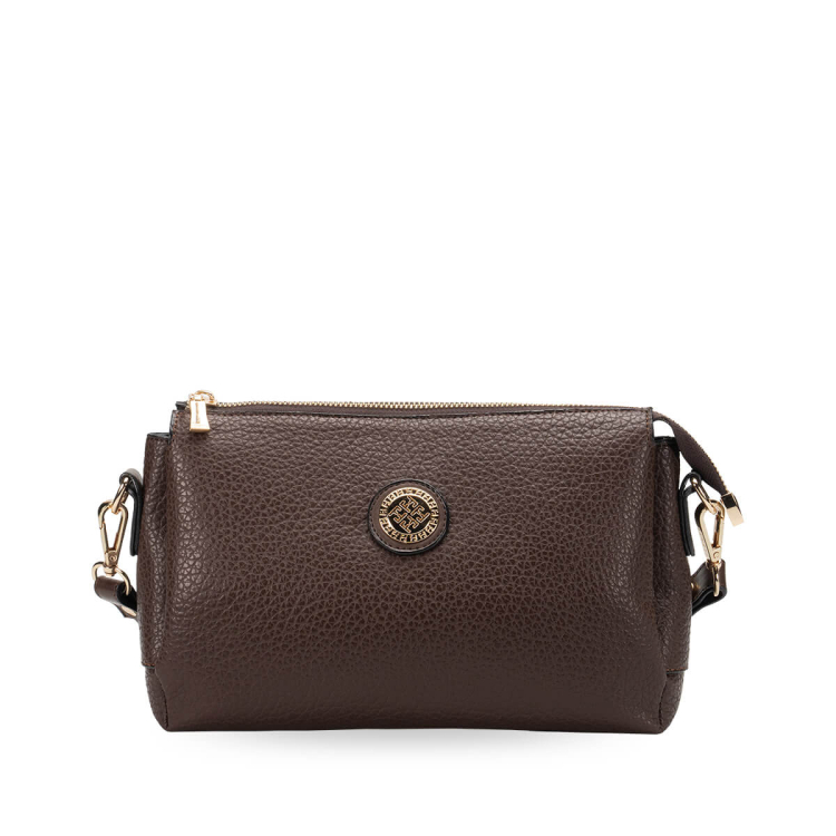 4F39 Kadın Çapraz Çanta Kahve - 