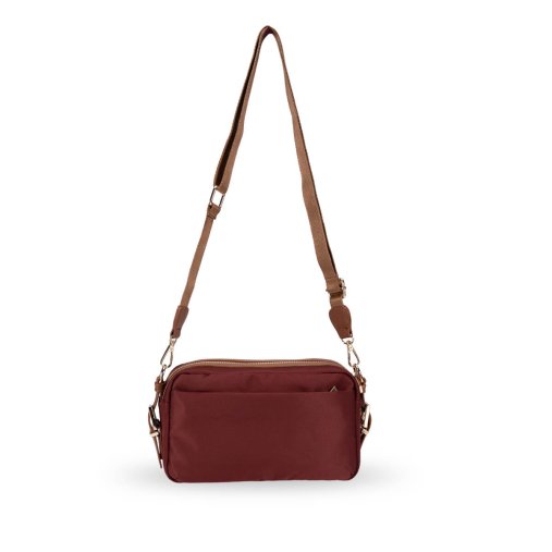 5A41 Kadın Çapraz Çanta Bordo - 2