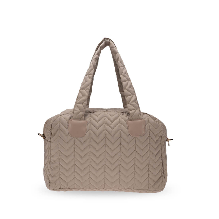 5B02 Kadın El Çantası Bej - (1)