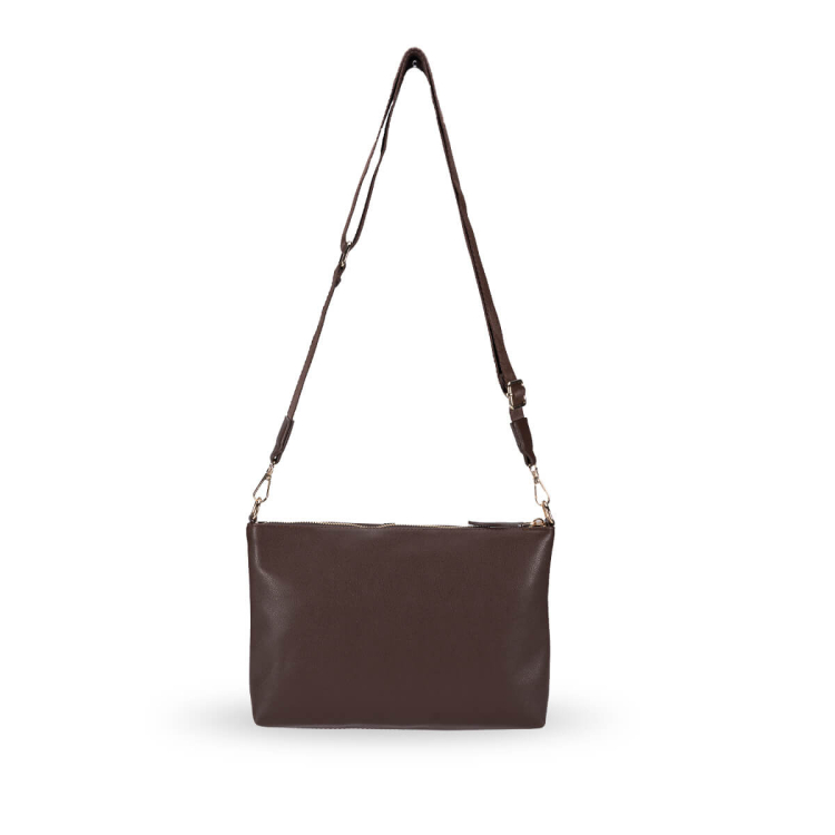 5B39 Kadın Çapraz Çanta Kahve - (1)