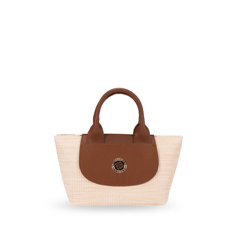 5B43 Kadın Çapraz Çanta Bej - 