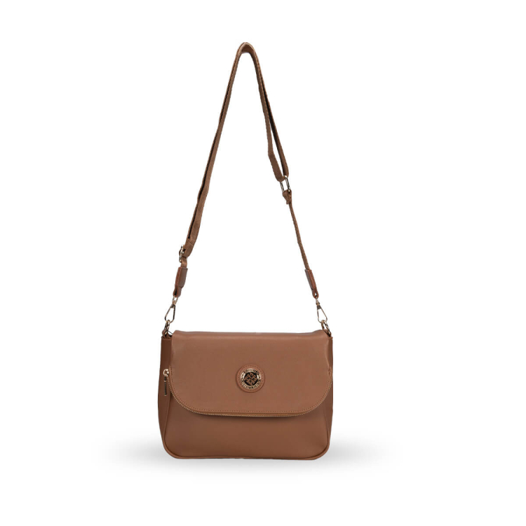 5B45 Kadın Çapraz Çanta Taba - (1)