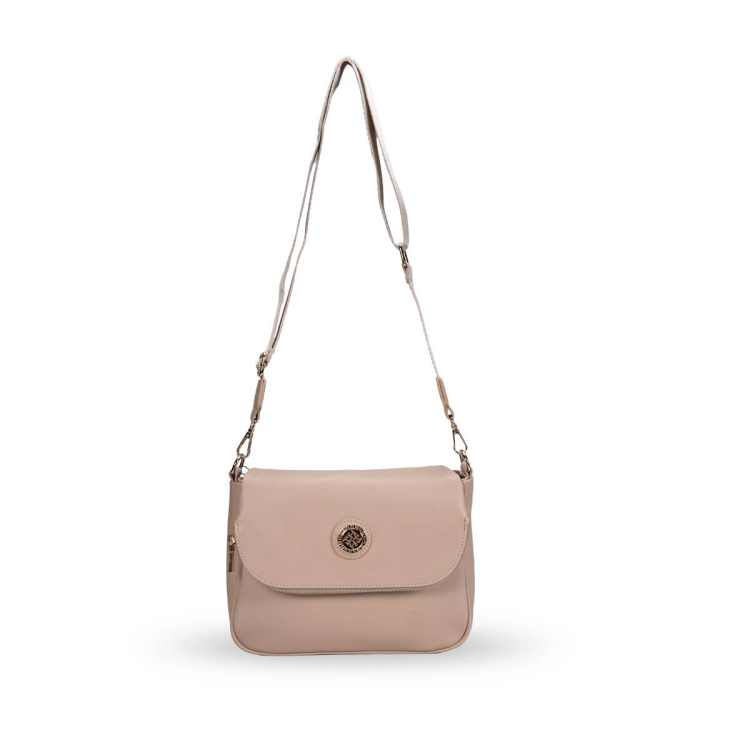 5B45 Kadın Çapraz Çanta Vizon - (1)