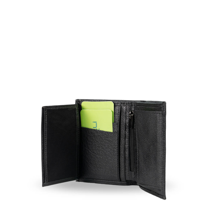 5E103 Erkek Deri Portföy Siyah Deri - (1)