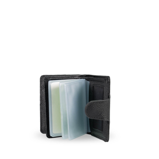 5E105 Erkek Deri Portföy Siyah Deri - (1)