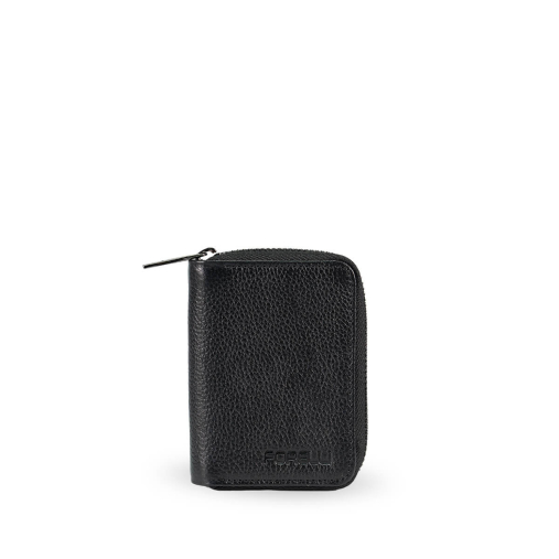 5E106 Erkek Deri Kartlık Siyah Deri - 3