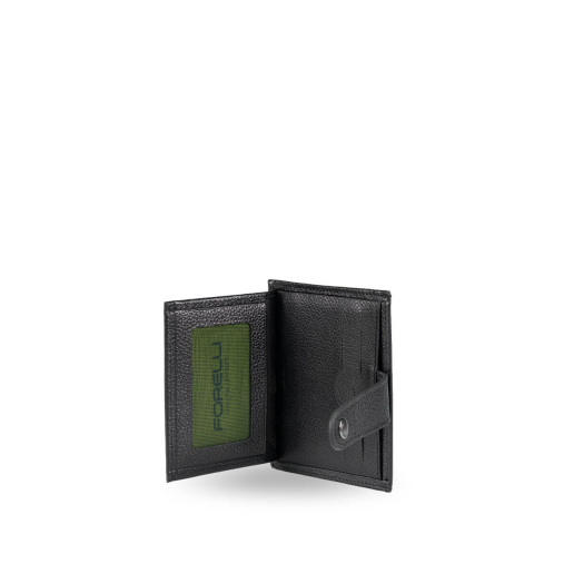 5E107 Erkek Deri Kartlık Siyah Deri - 3