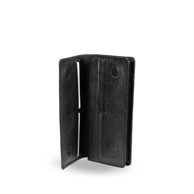 5E108 Erkek Deri Portföy Siyah - 