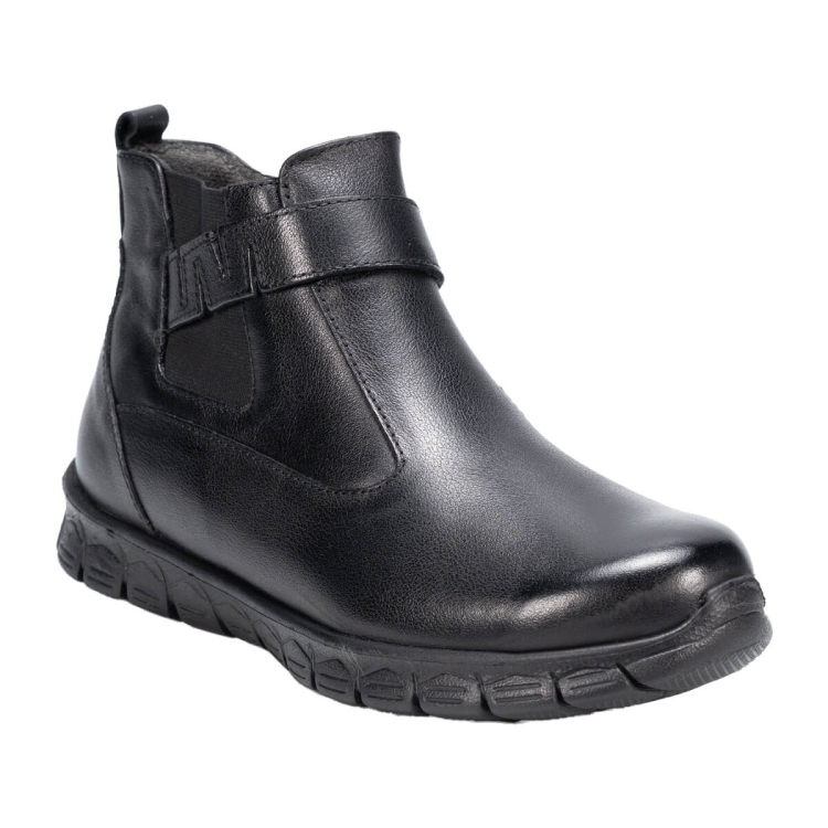 61051-G Kadın Deri Bot Siyah - Forelli (1)