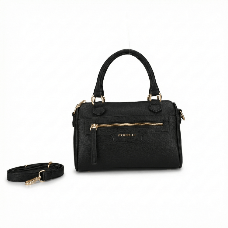 6Y41 Kadın Çapraz Çanta Sıyah - Forelli