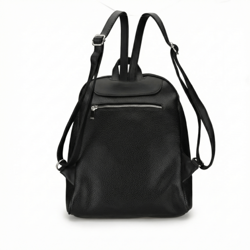 6Y71 Kadın Sırt Çantası Sıyah - Forelli (1)