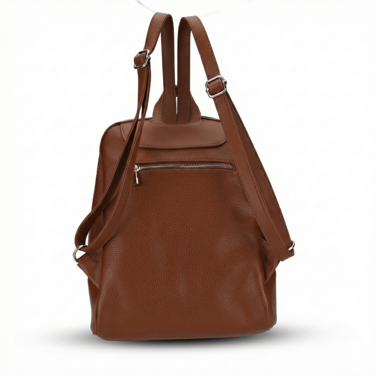 6Y71 Kadın Sırt Çantası Taba - (1)