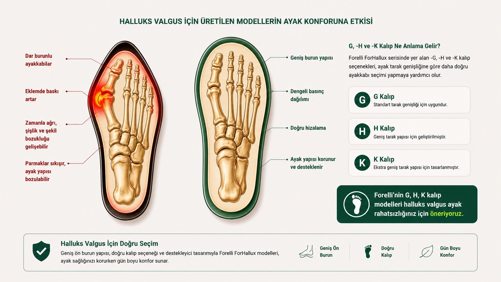 Forelli konfor ayakkabıları