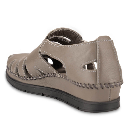ALENA-G Kadın Deri Sandalet Stone - 5