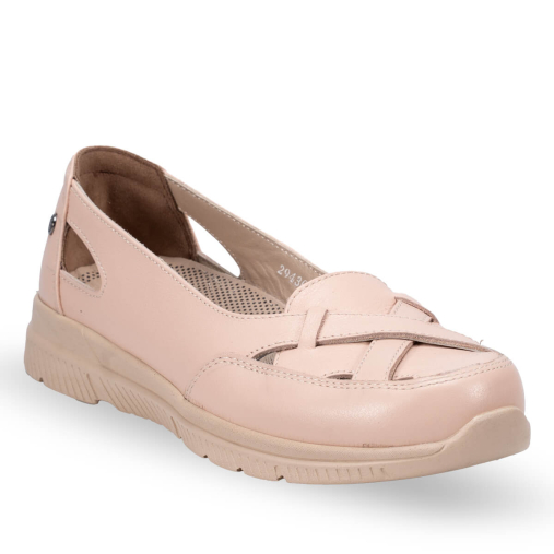 ANYA-G Kadın Deri Ayakkabı Pudra - 3