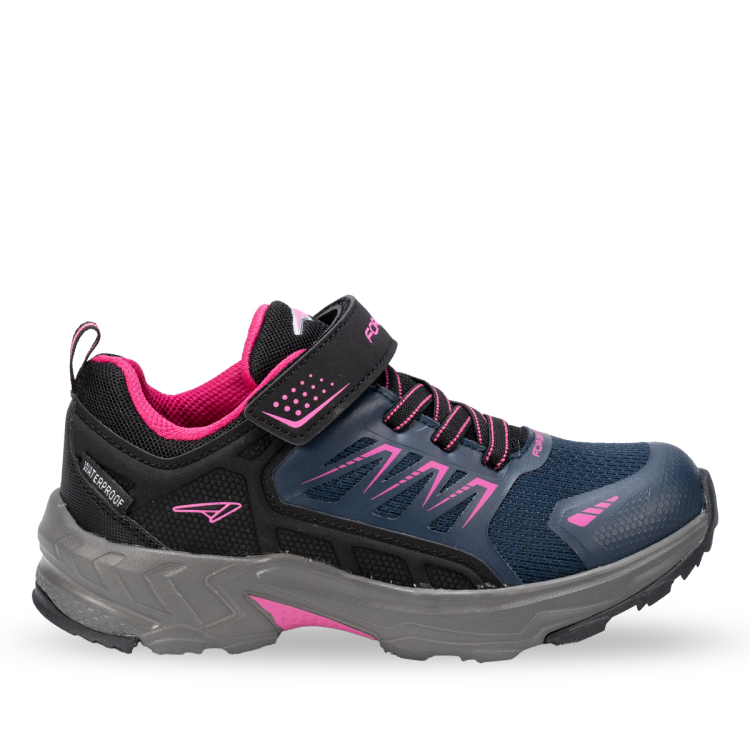 ARTUK Çocuk Waterproof Ayakkabı Lacivert-Pembe - Forelli