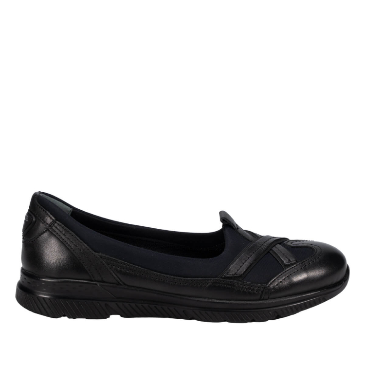 29401-G Kadın Deri Ayakkabı Siyah - Forelli