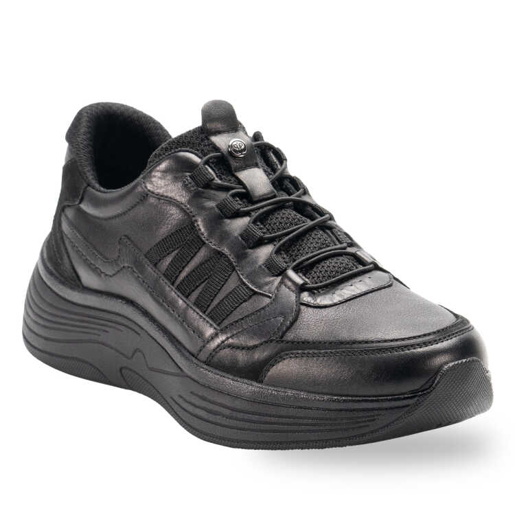 ASYA-G Kadın Ayakkabı Siyah - Forelli (1)