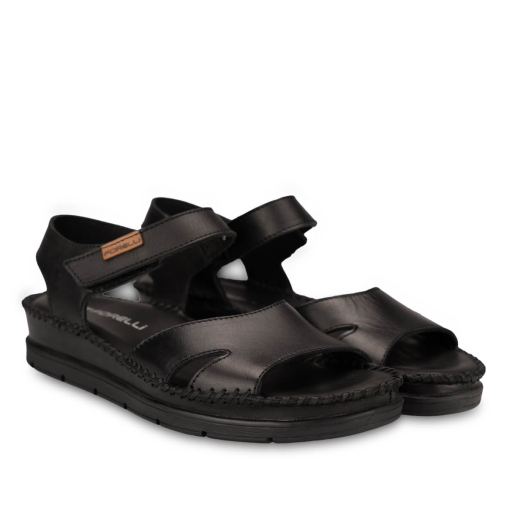 AYANA-G Kadın Deri Sandalet Siyah - 3