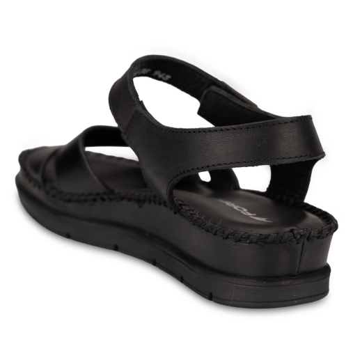 AYANA-G Kadın Deri Sandalet Siyah - 5