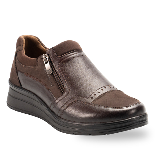 BALA-H Kadın Ayakkabı Kahve-Kahve Nubuk - Forelli (1)