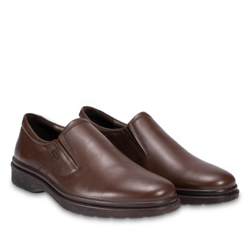 BARRY-G Erkek Deri Ayakkabı Taba - Forelli (1)