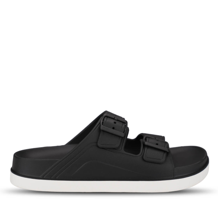 CAPRI-G Erkek Eva Terlik Siyah-Beyaz - Forelli