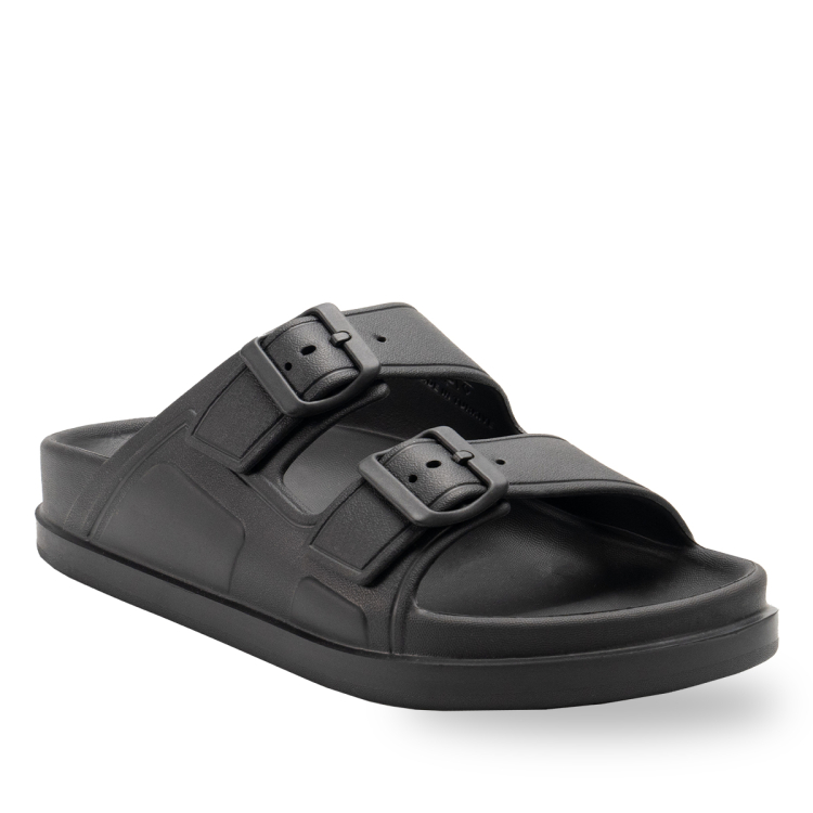 CAPRI-G Unısex Eva Terlik Siyah-Siyah - Forelli (1)