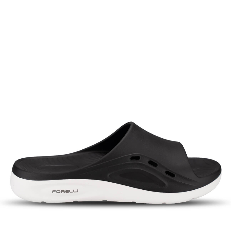 CAT-G Erkek Eva Terlik Siyah-Beyaz - Forelli