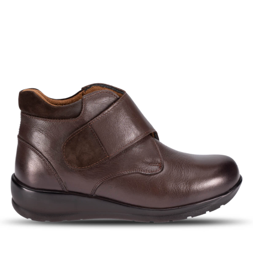 CRUZ-K Kadın Deri Bot Kahve - Forelli