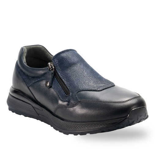 DELA-G Kadın Deri Ayakkabı Lacivert - 2