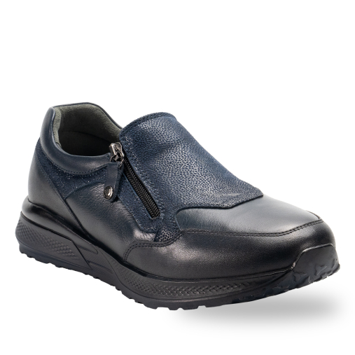 DELA-G Kadın Deri Ayakkabı Lacivert - 2