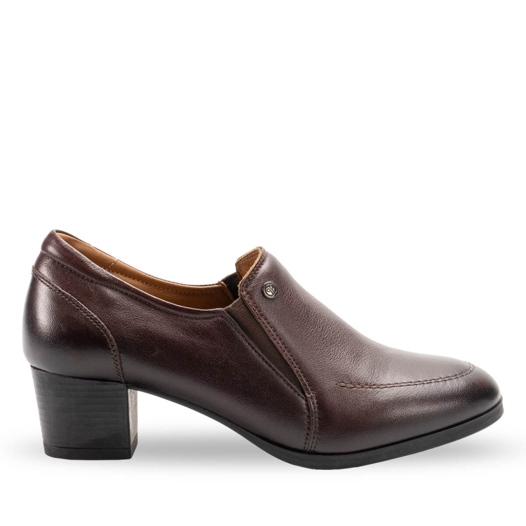 DILA-G Kadın Deri Ayakkabı Kahve - Forelli