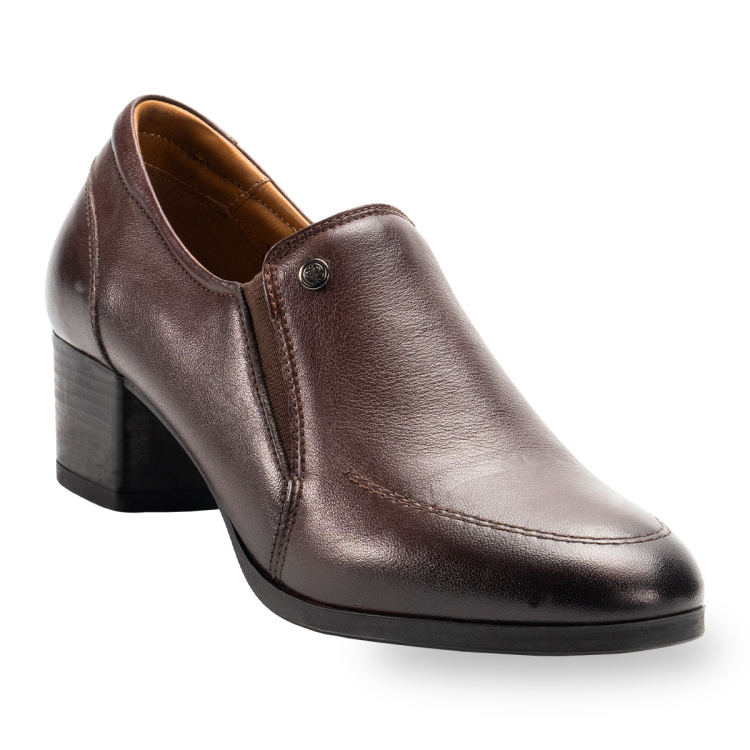 DILA-G Kadın Deri Ayakkabı Kahve - Forelli (1)