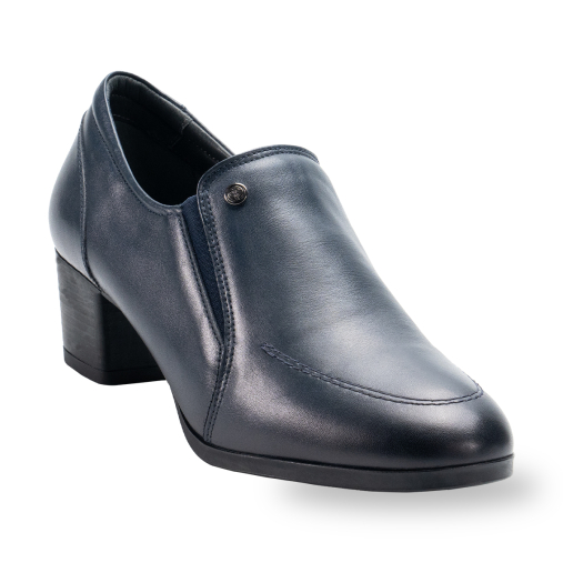 DILA-G Kadın Deri Ayakkabı Lacivert - Forelli (1)