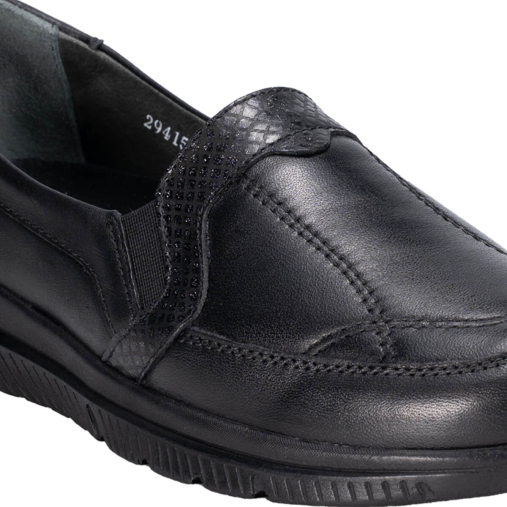 DILMEN-G Kadın Deri Ayakkabı Siyah - 5