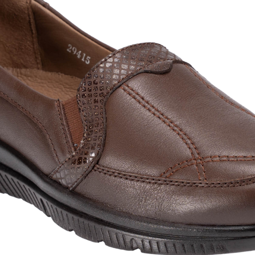 DILMEN-G Kadın Deri Ayakkabı Taba - 5