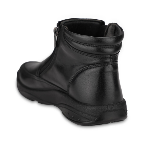 EREN-G Erkek Deri Ayakkabı Siyah - 5