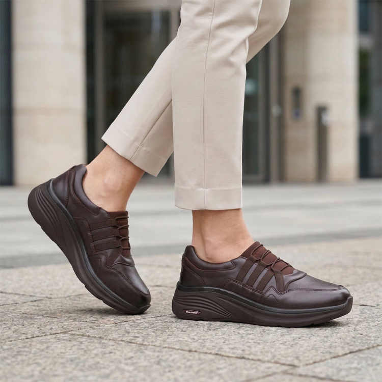 ESTA-H Kadın Deri Ayakkabı Kahve - Forelli (1)