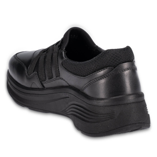 ESTA-H Kadın Deri Ayakkabı Siyah - 4