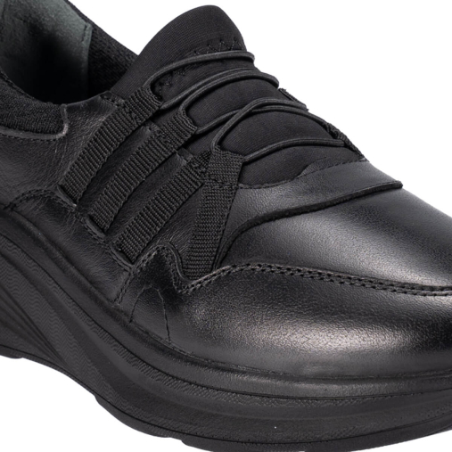 ESTA-H Kadın Deri Ayakkabı Siyah - 5